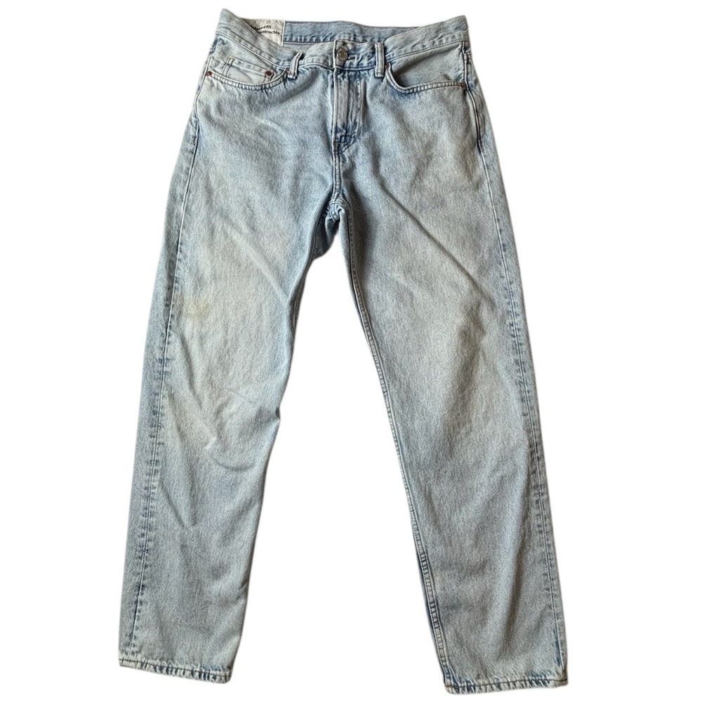H&M Men's Denim Straight Jeans - Light Blue